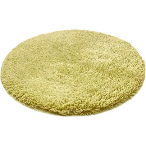Tapis rond en soie et laine, tapis de sol, panier suspendu, tapis de yoga pour chaise d'ordinateur (1/5)