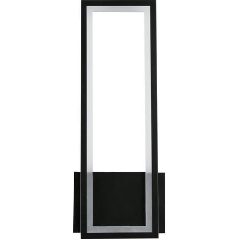 1 Applique Murale LED, 17W, Design Moderne Noir, Acrylique, Lumière Blanche, Pour Salon Chambre Couloir (1/5)