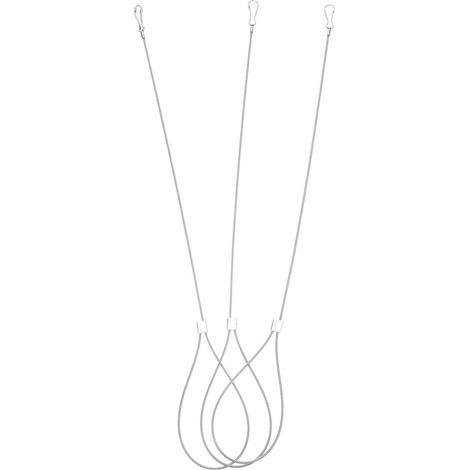 Lot de 3 Câbles de Verrouillage pour Portail en Acier Inoxydable Câble de Traction Réglable Loquets de Portail et Clôtures Adaptés la Sécurité Extérieure et Installation Facile (1/5)