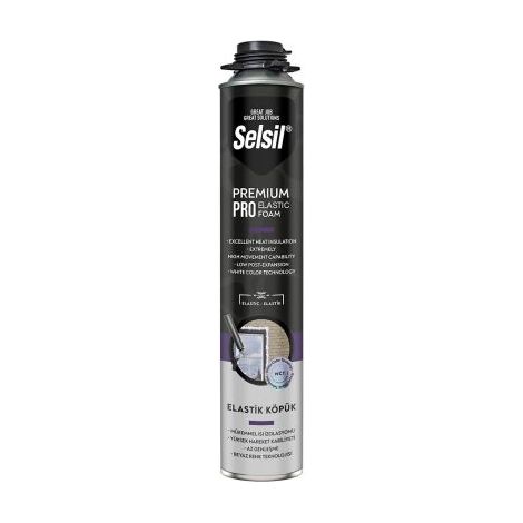SELSIL SCHIUMA POLIURET P/SERRAMENTI P/PISTOLA 750ML