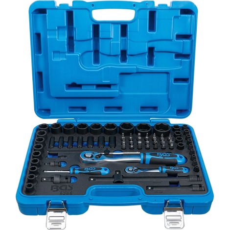 BGS set di chiavi a bussola esagonali 6,3 mm (1/4") + 12,5 mm (1/2") 69 pz. - 5255 (1/4)