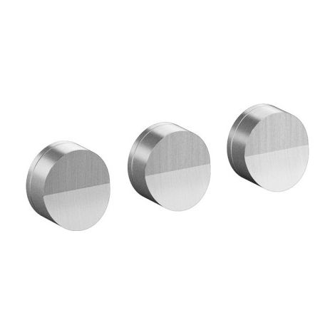 Mélangeur bain douche 3 sorties Inox Piega - CRISTINA ONDYNA PA16328