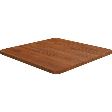 Tablero de mesa cuadrada madera roble marrón oscuro 40x40x1,5cm vidaXL