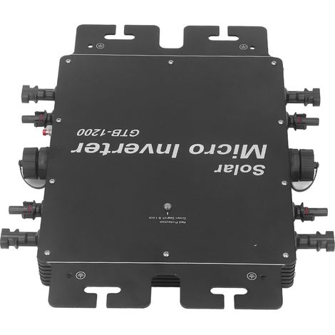 1200-W-Solar-Netzwechselrichter, IP65 wasserdicht, automatische MPPT-Erkennung, WLAN-Mikrowechselrichter, EU-Stecker, 230 V (1/5)