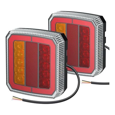 Feu Arrière Pour Remorque Lampe Éclairage Étanche Convient à Divers Véhicules Et remorque à LED (1/5)