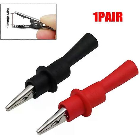Pour 1 paire de pointes de test de fil, pince de test pour multimètre, testeur AC/DC 10 A 1000 V, pièces et accessoires pour multimètre - JXLGV (1/4)