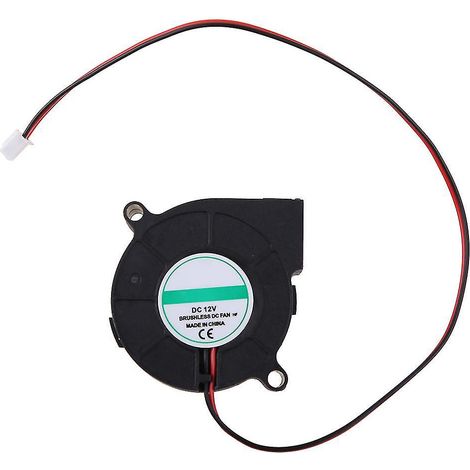 Ventilateur de refroidissement turbo radial ultra-silencieux DC12V pour imprimante 3D (1/4)