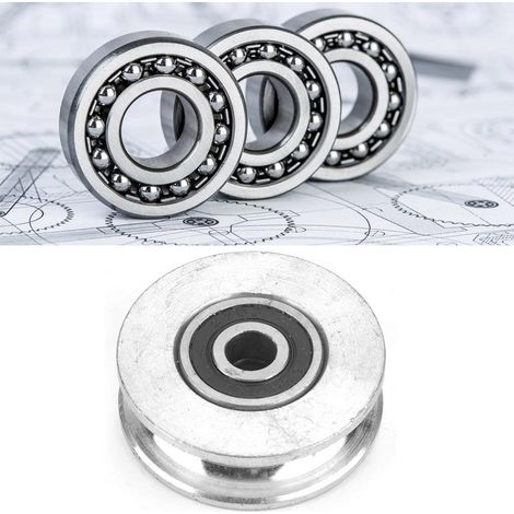 Guide-câble à rouleaux à roulement robuste pour système de poulie (56 mm) (1/5)