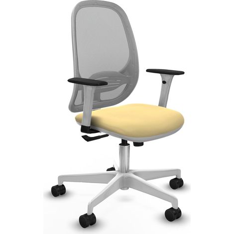 Chaise de bureau piqueras y crespo Cilanco noir mousse haute densité (1/2)