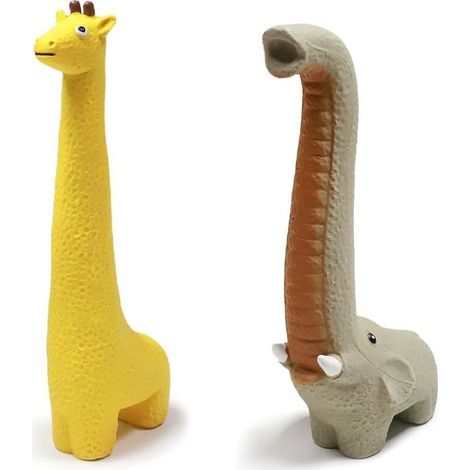 Jouets pour chiens en latex qui couinent, ensembles de jouets adaptés aux petits chiots et aux chiens de taille moyenne, jeux interactifs pour aider les chiens à combattre l'ennui. (1/5)