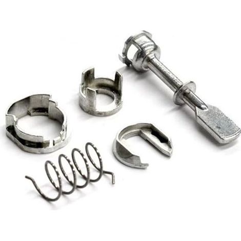 Barillet Serrure Porte Avant Reparation 6N0837223A Polo 6N1-6N2 1994-2001 Porte Avant Gauche, Droite Porte Avant Gauche, Droite Barillet de Serrure Compatible (1/4)
