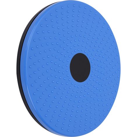 Plateau de rotation pour exercices de fitness - Disque pivotant d'entraînement pour femmes (Bleu)