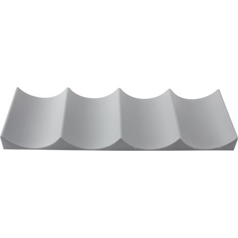 (Gris)Porte Bouteille Frigo 1 Pièces Tapis de Rangement à Bouteille Casier à Bouteilles en Plastique Empilable Étagère à Vin Porte Bouteille (1/5)