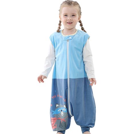 1 gigoteuse Divers accessoire de portail, sans manches, jambes fendues, pour bébé 1-6 ans, automne/hiver (1/5)