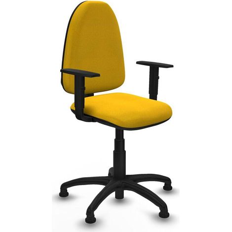 Piqueras-y-crespo Sila silla de oficina amarilla ergonómica (1/3)