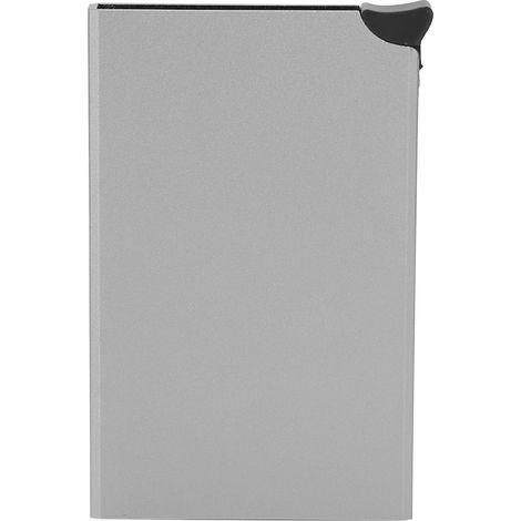 Porte-cartes de visite antivol antimagnétique étui à cartes pop-up gris x55 (1/5)