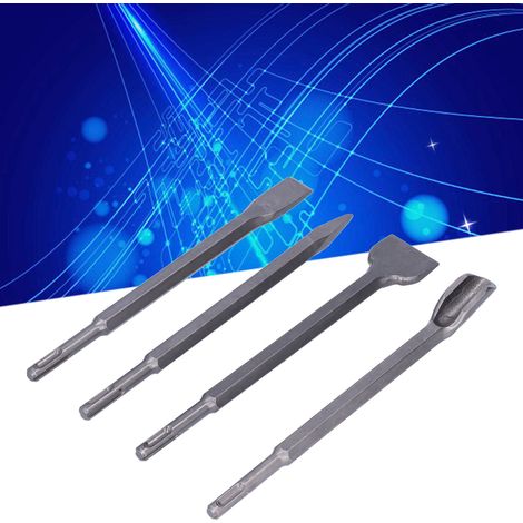 Satz mit 4 SDS PLUS 250 mm Meißeln, Betonmeißelset (1/5)