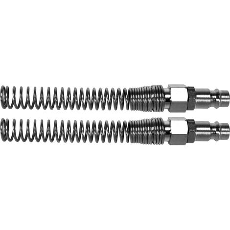 Raccordo rapido M CON molla PER TUBO 6X10mm 2 pezzi / YT-24103 / yato (1/3)