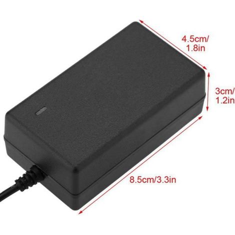Chargeur De Batterie - 21 V 2 A - Compatible Lithium-ion - Entrée Ac 100-240 V - Fiche Eu - 1 Pièce (1/4)