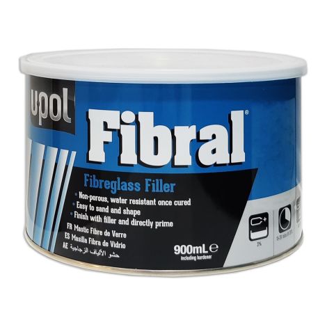 Mastic en fibre de verre (2 kg)