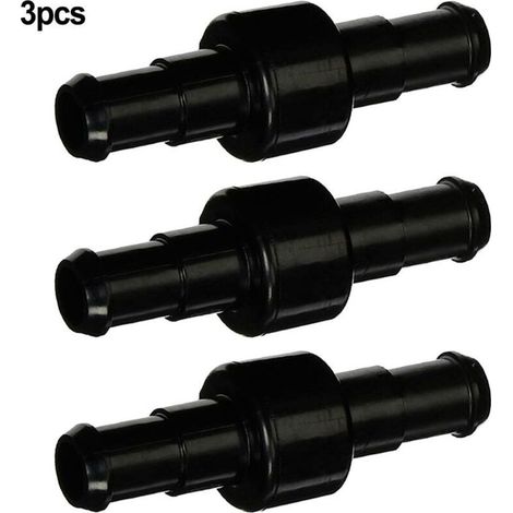 Boostez votre nettoyeur de piscine avec le tuyau pivotant à roulement à billes noir D20 (3 pièces) (1/5)