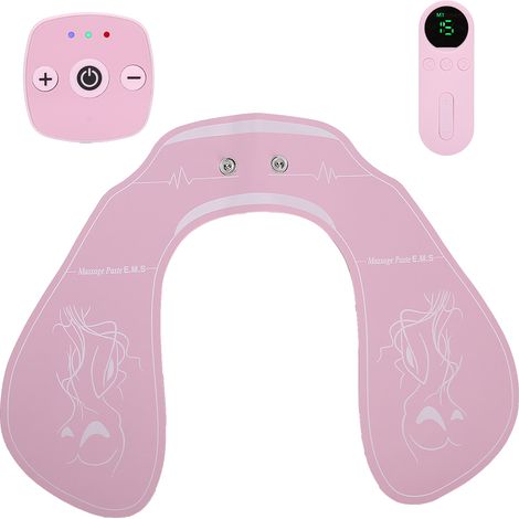 Appareil de massage EMS sans fil pour les hanches, avec télécommande intelligente pour le lifting des fesses (rose) (1/5)