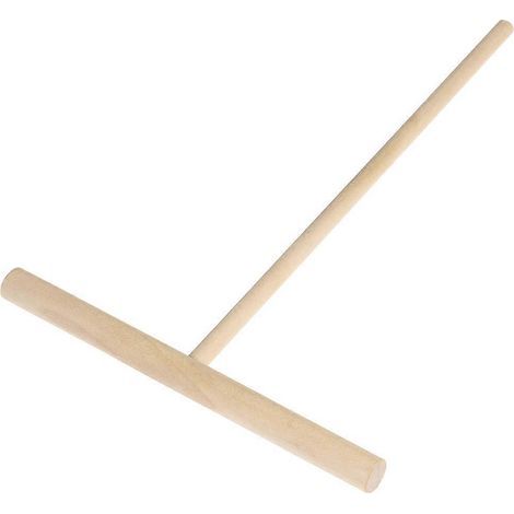 OUNONA Crêpière en bois, distributeur de pâte, ustensile de cuisine en bois, poêle ou sauteuse (1/2)
