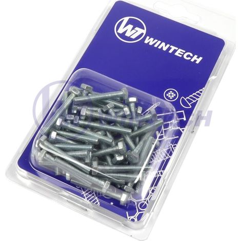 WINTECH Schraube DIN 933 8,8 M6 x 20 ZB DABKA06020BBM1