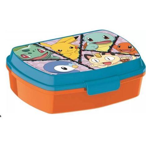 Pokemon Snackbox, Kinderessen, Snack mit 6 Charakteren (1/2)