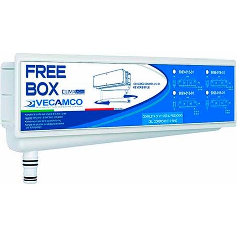 Caja de preinstalación con desagüe bidireccional vertical