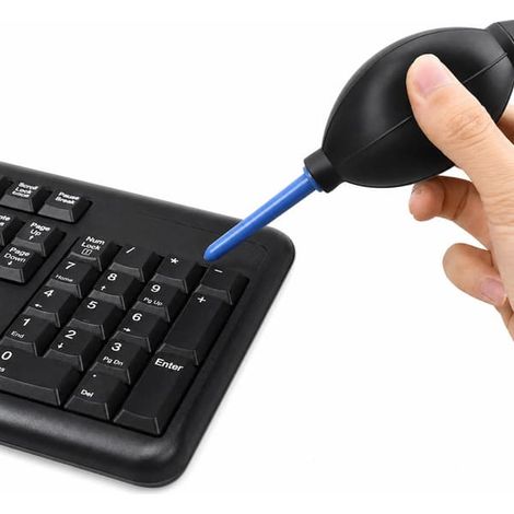 Souffleur d'air en silicone pour le nettoyage des appareils électroniques (1/4)