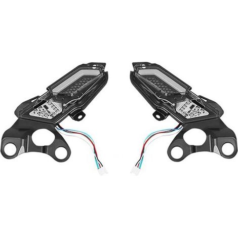 Per XMAX300 2023 2024 Set di indicatori di direzione per moto Luci diurne a LED con cambio colore controllato tramite app