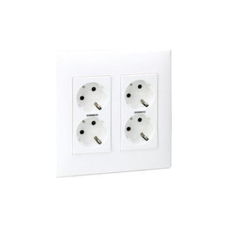 Kit eléctrico 2 módulos blanco SIMON 51000201-030