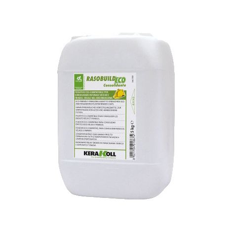 Rasobuild eco consolidante fissativo tanica 25 kg per intonaci