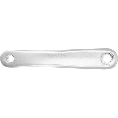 Manivelle de rechange gauche mono-chaîne en alliage d'aluminium 170 mm pour vélo (trou losange argenté) (1/5)
