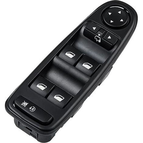 SHINING HOUSECommande de vitre C4 Picasso rétroviseur avant et arrière gauche 6554.YH Citroen C4 Grand Picasso bouton de lève-vitre interrupteur (1/4)