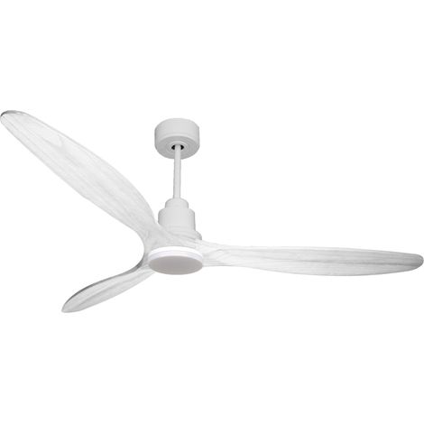Ventilatore da soffitto Reversibile Termostato Dimmabile Wifi Motore CC Tetti inclinati Telecomando Luce a tre toni Hypersilence Memoria Shopify Vendible (AUTOMATICO) PURLINE SalD166C04LED64463