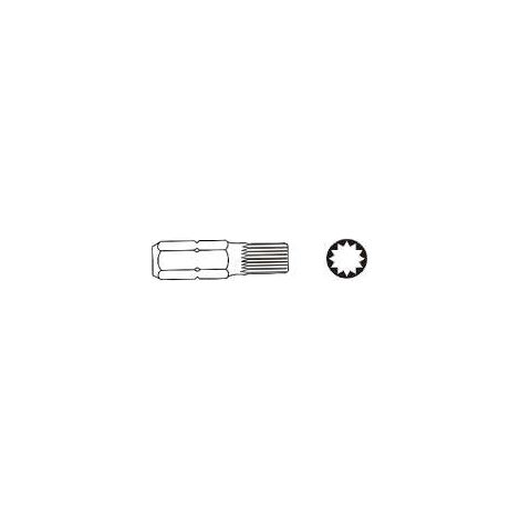 Jonnesway końcówka spline m5 x 30mm 6-kąt. 10mm