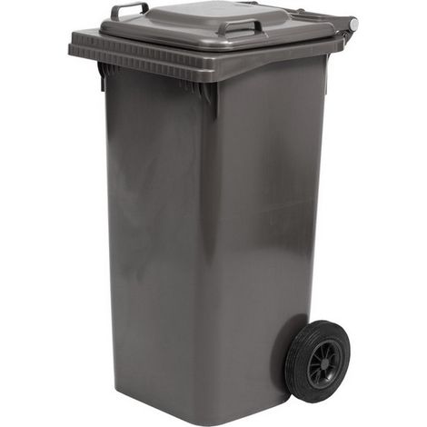 1PZ BIDONE QUADRO PER DIFFERENZIATA Lt. 120 - cm. 55x50x94 h col. Grigio