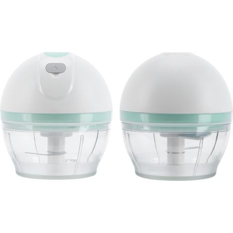 Mini hachoir à ail électrique, presse-purée, hachoir à viande, robot culinaire, ustensiles de cuisine rechargeables par USB (1/5)