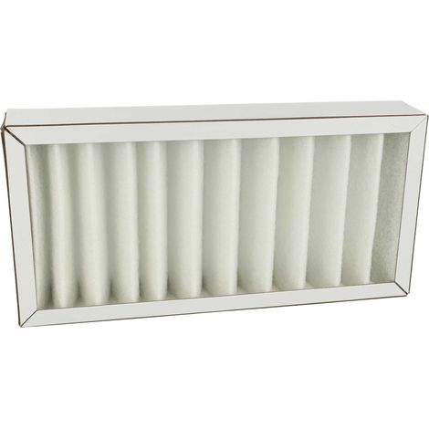 vhbw Luftfilter G4 Ersatz für Pluggit ARFG4F7-150 für Lüfter, Badlüfter, Ventilator, Lüftungsgerät - Weiß