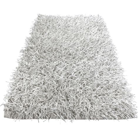 TAPPETO SHAGGY BIANCO MODERNO tutte le misure Cm. 160x230 (1/5)