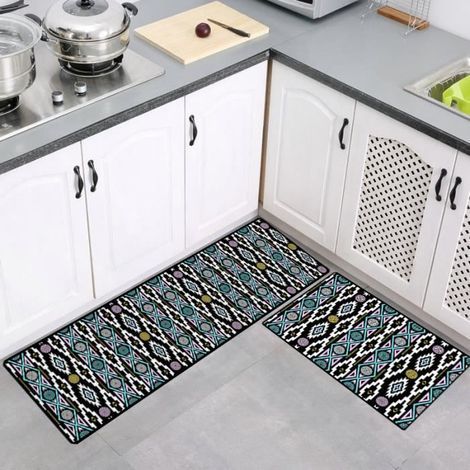 H-2 Absorbent non-slip mats for entryways, kitchen sinks, bedrooms, and bathrooms.