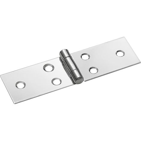 CERNIERA PERNO FISSO INOX LUNGA mm.80x23 24.00 pz