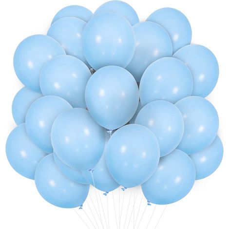 Ballons, paquet de 25, bleus