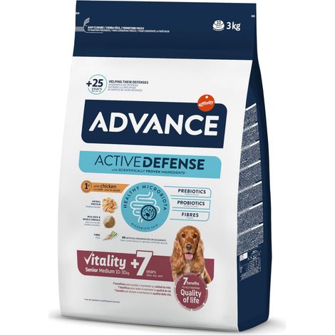 Advance Senior Medium - Cibo per Cani Mature di Razza Media con Pollo - 3kg (1/5)