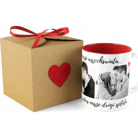Taza con foto de regalo para el Día de San Valentín, boda o aniversario. (1/5)
