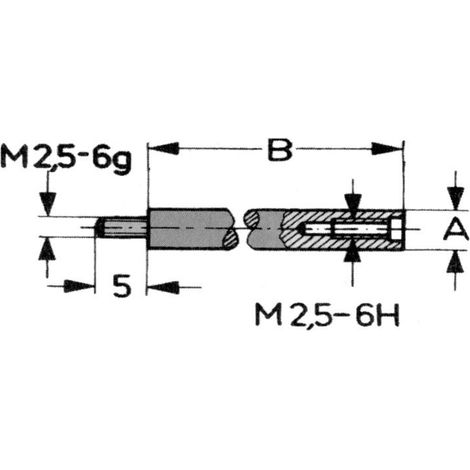 vogel-24095090-alargos para comparadores analógicos y digitales largo 90 mm (1/3)