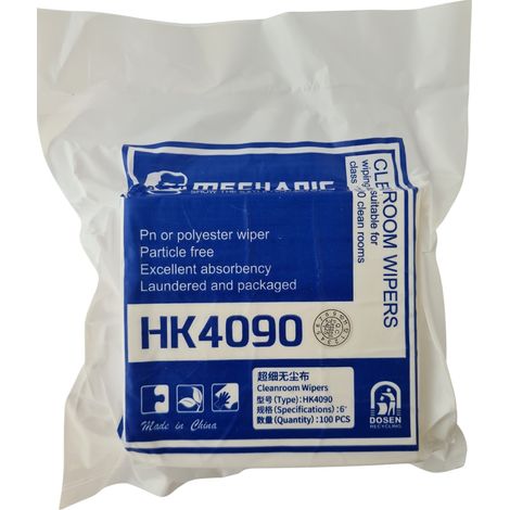 Staubfreie antistatische Reinigungstücher Mechanic HK4090 15x15 100 Stück. (1/2)