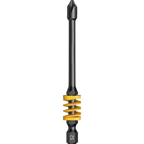 Forets Magnétiques Tige Cruciforme Antidérapante de Perçage de Précision Tête Croisée À Ressort Arc-En-Et Aimant Puissant Rallonge Pour Tournevis Électrique Domestique Et Bricolage (1/5)